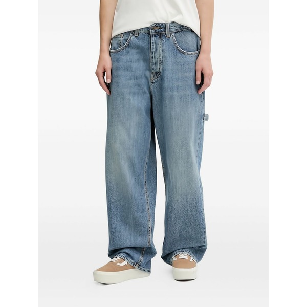 バロウ メンズ ジーンズズボン下 ボトムス Cotton jeans Blue