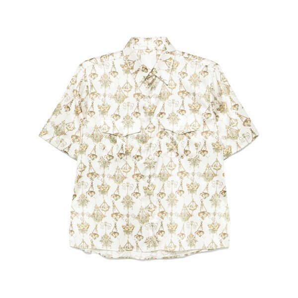 ジバンシー メンズ プルオーバー トップス Chandelier-print shirt Neutrals