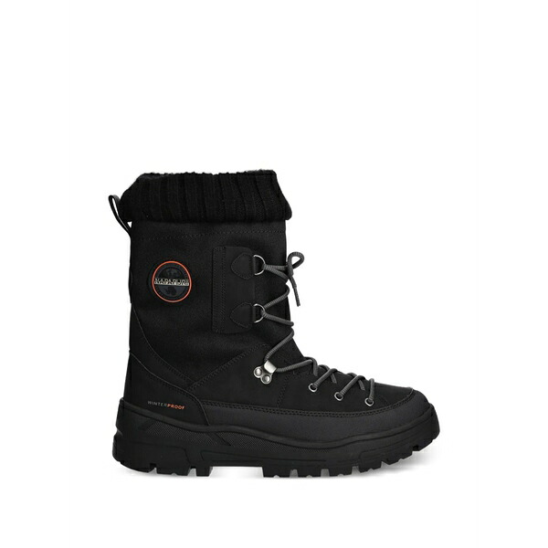 ナパピリ メンズ ブーツ シューズ Herb lace-up hiking boots Black