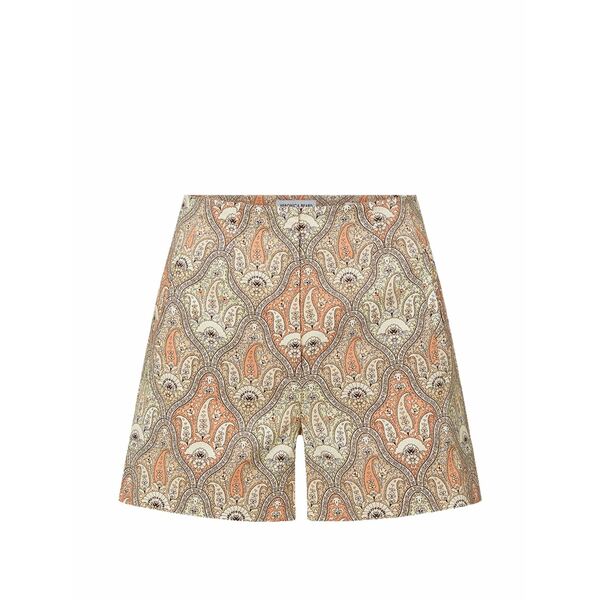 ヴェロニカ ベアード レディース 心地好いズボン下 ボトムス Jazmin paisley-print shorts Neutrals