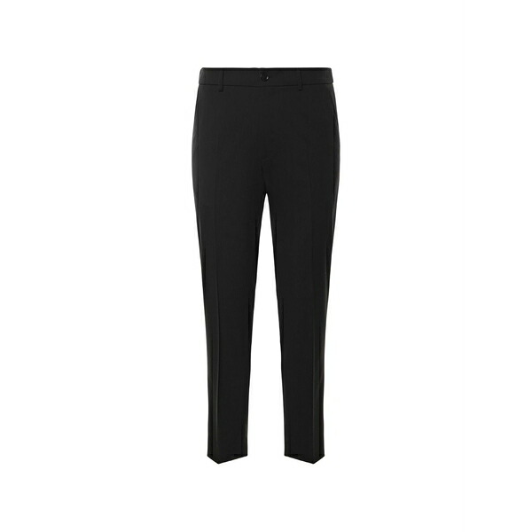 ビーエイブル メンズ 心地好いズボン下 ボトムス Elasticated-waistband tailored trousers Black