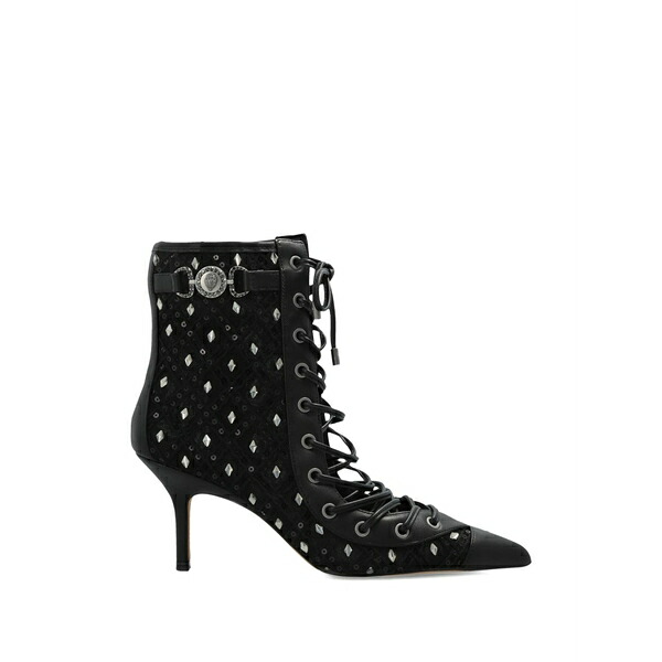 カートジェイガーロンドン レディース ブーツ シューズ Mansion corset lace-up ankle boots Black