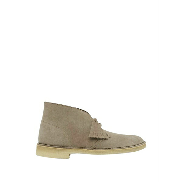 クラークス メンズ ブーツ シューズ Suede desert boots Neutrals