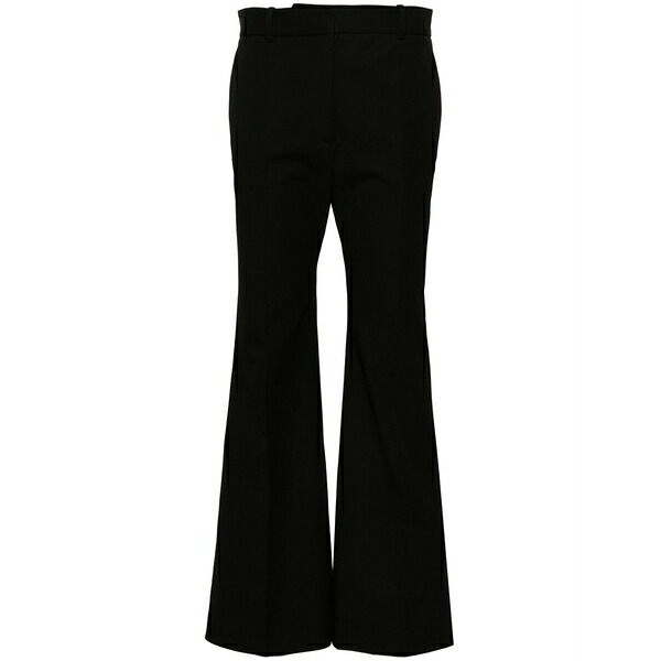 ジョセフ レディース 心地好いズボン下 ボトムス Tafira mid-rise flared trousers Black