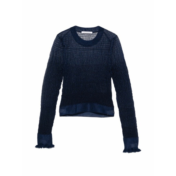 セシリー・バンセン レディース ティーシャツ トップス Ruffled top Blue