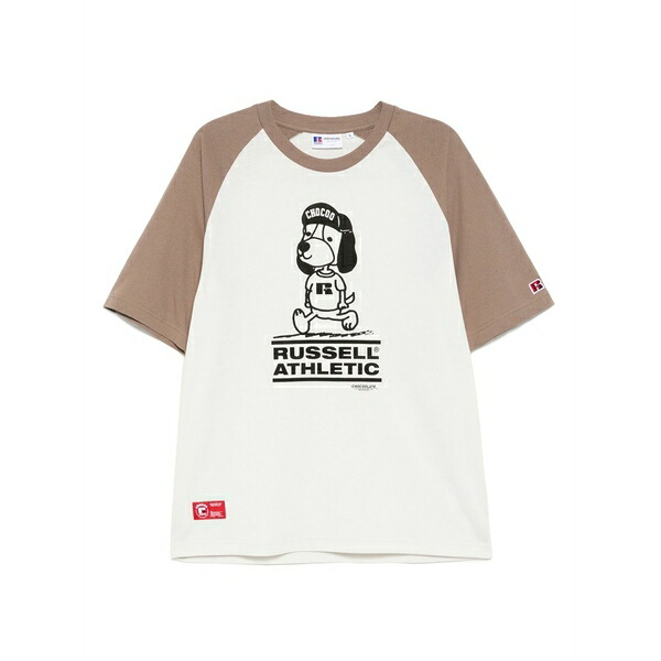 黒茶 メンズ ティーシャツ トップス Graphic-print t-shirt -