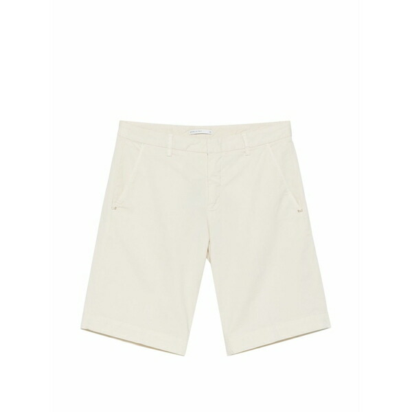 アントレ 意中の女 メンズ 心地好いズボン下 ボトムス Danubio pressed-crease shorts Neutrals