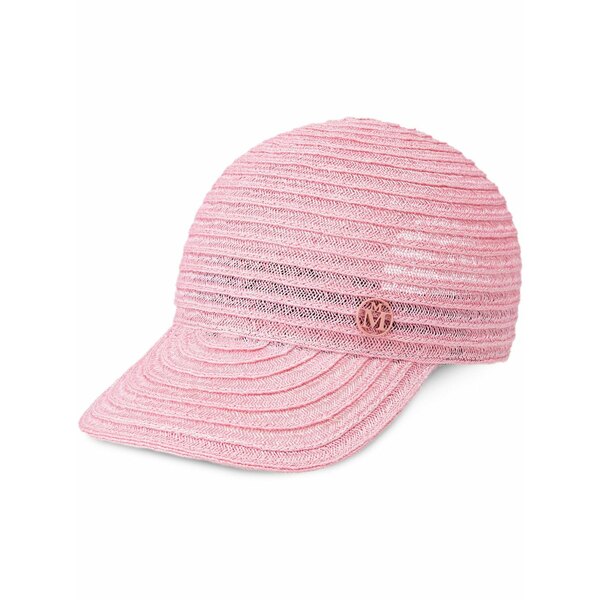 メゾンミッシェル  レディース 鳥打ち帽 付属物 Tiger interwoven cap Pink