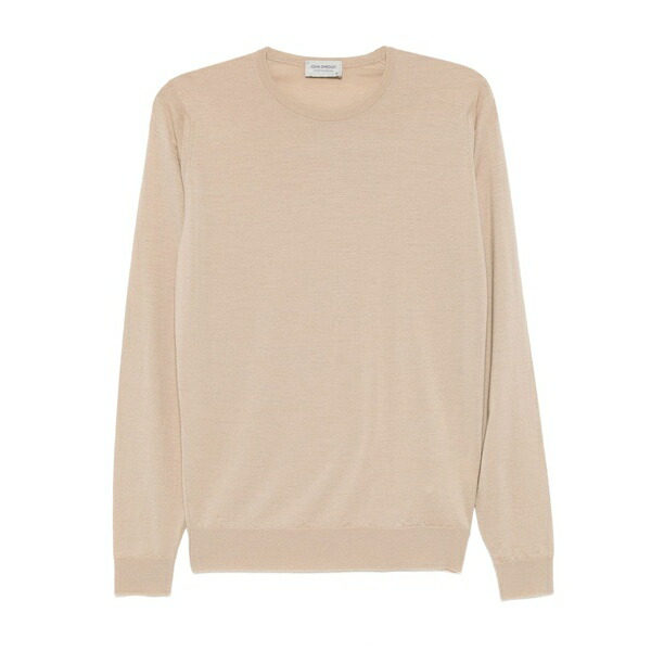 ジョンスメドレー メンズ 編み物\u0026プルオーバー アウター Smed knit jumper Neutrals