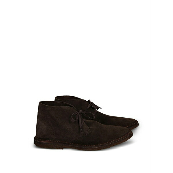 フォルテラ メンズ ブーツ シューズ Lace-up fastening boots Brown
