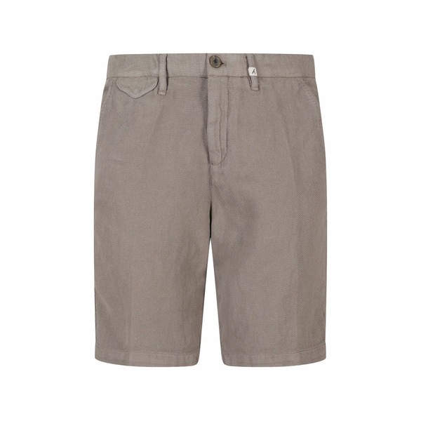 ミース メンズ 心地よいズボン下 ボトムス Button-fastening shorts Brown