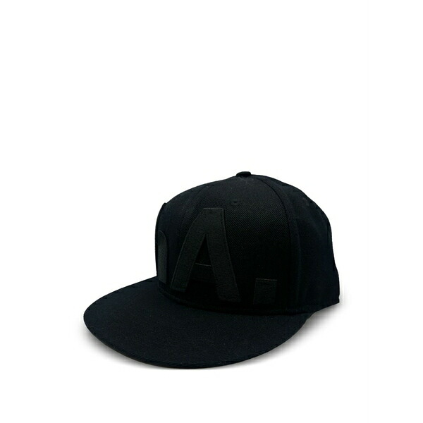 ハクーラ メンズ かぶり笠 佩び物 Ha. baseball cap Black