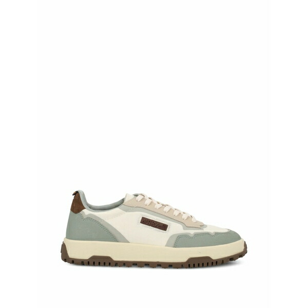 オートリー メンズ スニーカー シューズ Panelled sneakers White