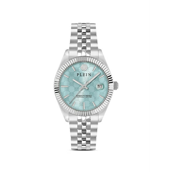 フィリップ飾り気の無い レディース ウオッチ 付属品 Superlative 34粍 watch Blue