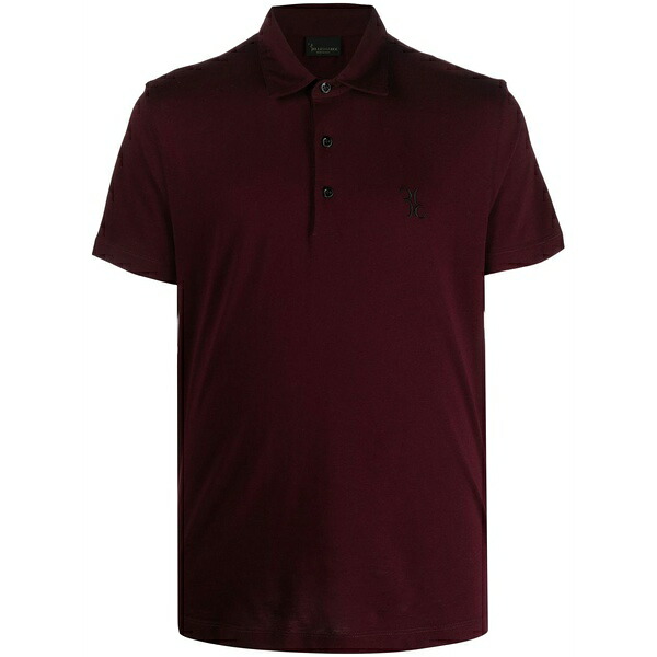 ビリオネア メンズ スポーツシャツ トップス Logo-print cotton polo shirt Purple
