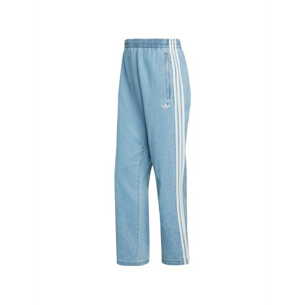 アディダス メンズ 心地よいズボン下 ボトムス Side-stripe track pants Blue