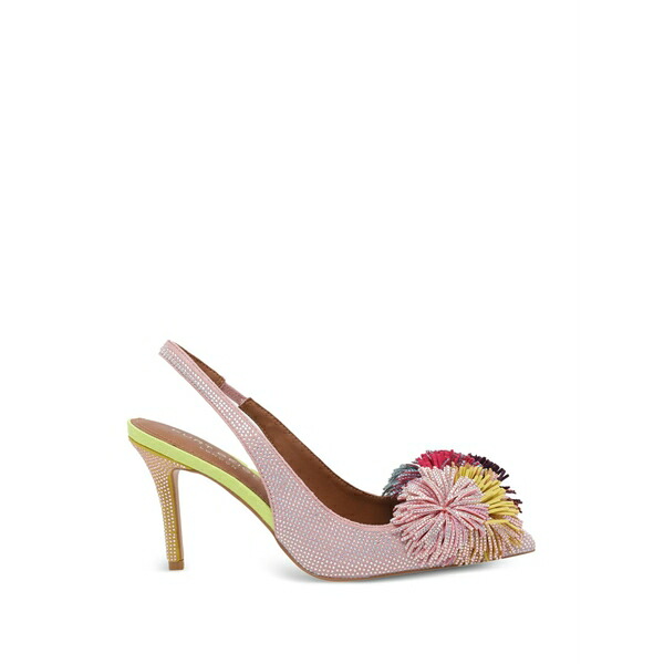 カートジェイガーロンドン レディース パンプス シューズ Pompom slingback pumps Pink