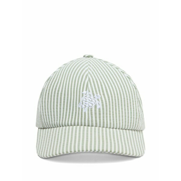 ヴィルブレクイン メンズ 鳥打ち帽 付属物 Striped hat Green