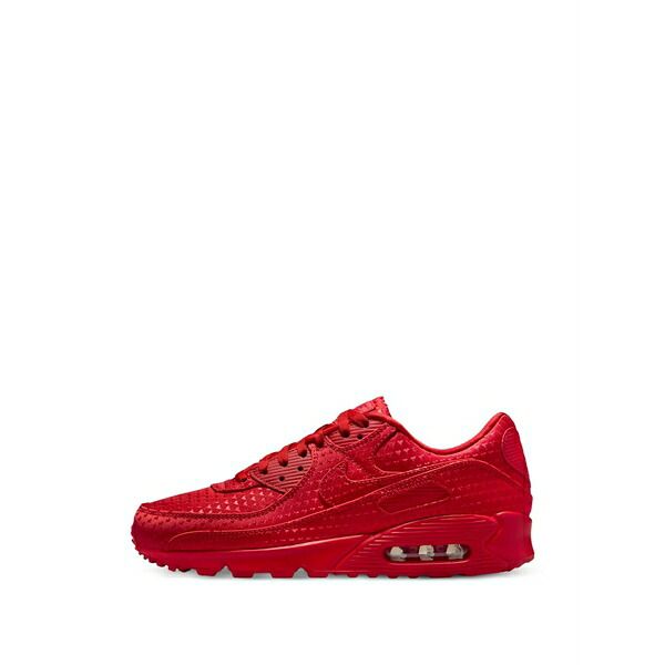 ナイキ メンズ スニーカー シューズ Air max 90 premium lace-up sneakers Red