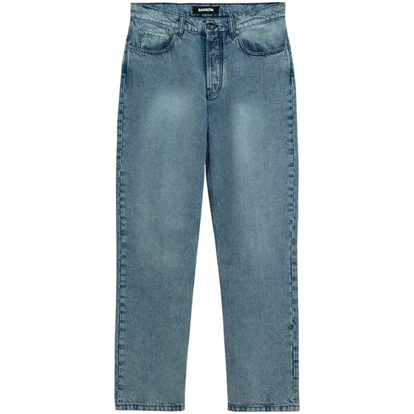 バロウ メンズ 心地好いズボン下 ボトムス Seam-embellished jeans Blue