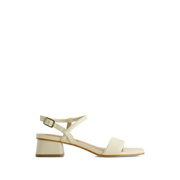 ベルナルド レディース サンダル シューズ Josei square-toe sandals Neutrals｜asty