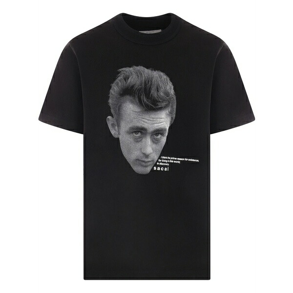 サカイ メンズ Tシャツ トップス James dean t-shirt Black｜asty 44,880円