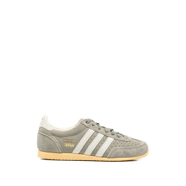 アディダス レディース スニーカー シューズ Stripes perforated sneakers Grey