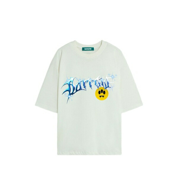 バロウ メンズ Tシャツ トップス Printed t-shirt Green｜asty
