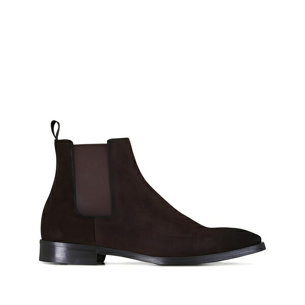 トゥーブート メンズ ブーツ シューズ Christopher round-toe cheslea boots Brown