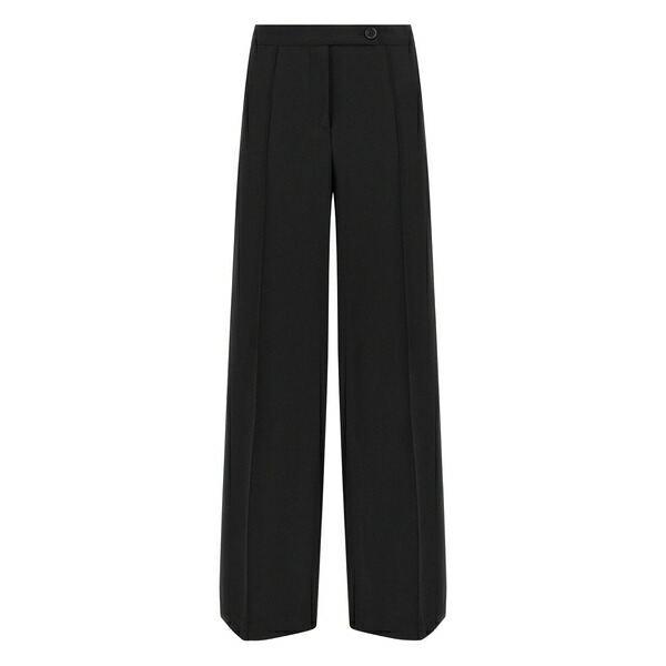 ピンコ レディース カジュアルパンツ ボトムス Stitching placida trousers Black｜asty