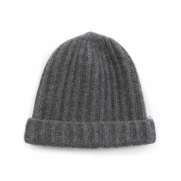 マルタンマルジェラ メンズ 鳥打ち帽 付属物 Four stitch beanie Grey
