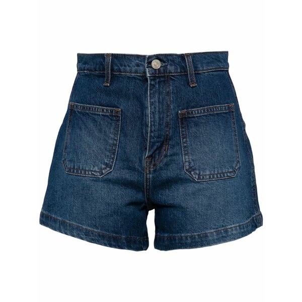 リフォメーション レディース カジュアルパンツ ボトムス Alyssa denim shorts Blue｜asty