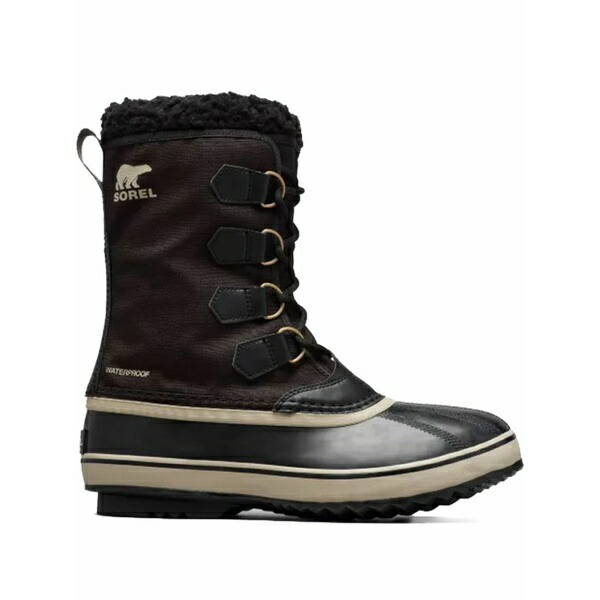 ソレル メンズ ブーツ シューズ Lace-up fastening boots Black