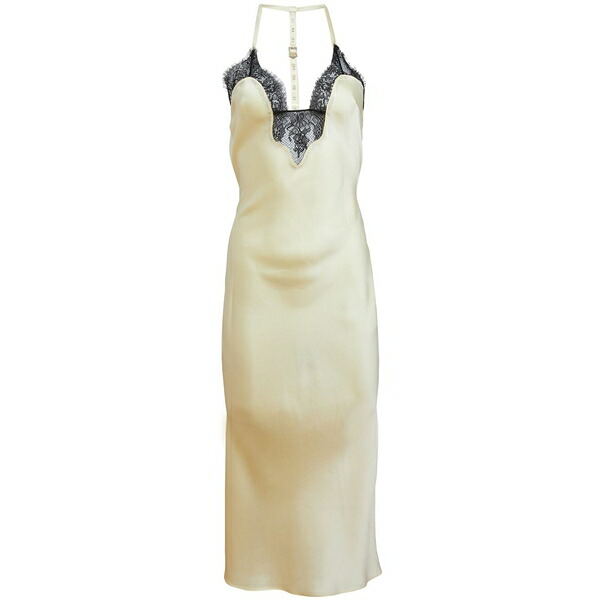 フレーデュマール レディース ワンピース トップス T-strap slip dress Neutrals｜asty