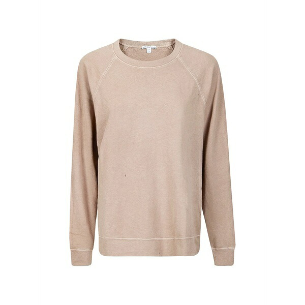 ジェームス パース レディース ニット&セーター アウター Cotton sweatshirt Neutrals｜asty