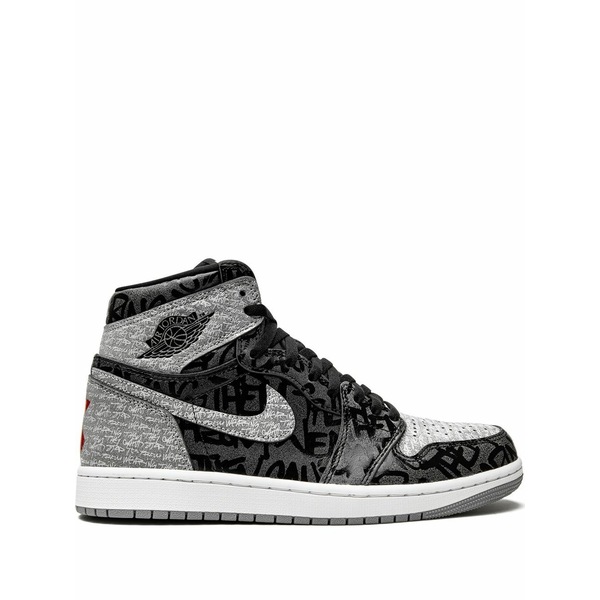 ジョーダン メンズ スニーカー シューズ Air jordan 1 high "rebellionaire" sneakers Black｜asty 92,840円