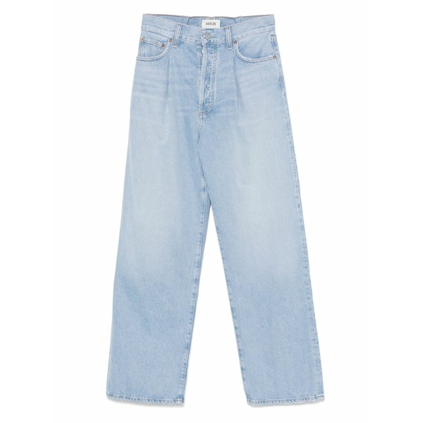 アゴルド レディース デニムパンツ ボトムス Wide-leg jeans Blue｜asty