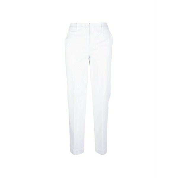 ヴィア マシーニ レディース カジュアルパンツ ボトムス Button trousers White|asty