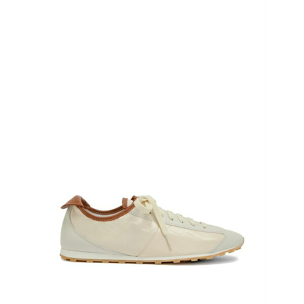 ジャクエムス メンズ スニーカー シューズ Textured lace-up sneakers Neutrals｜asty 57,640円