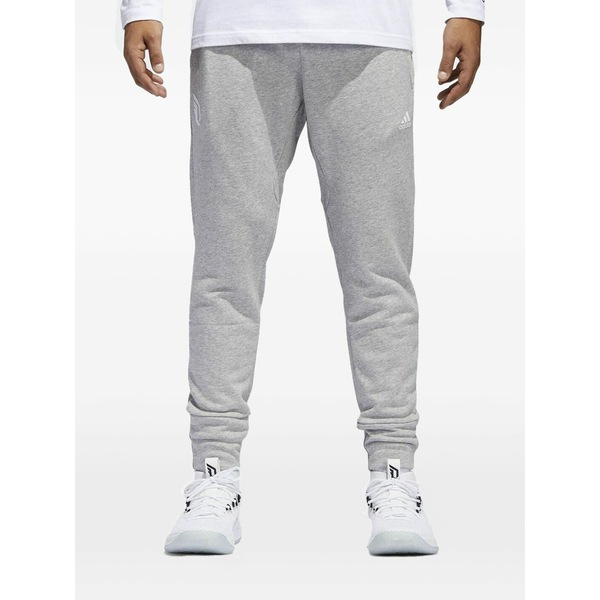 アディダス メンズ カジュアルパンツ ボトムス Logo-detail track pants Grey｜asty