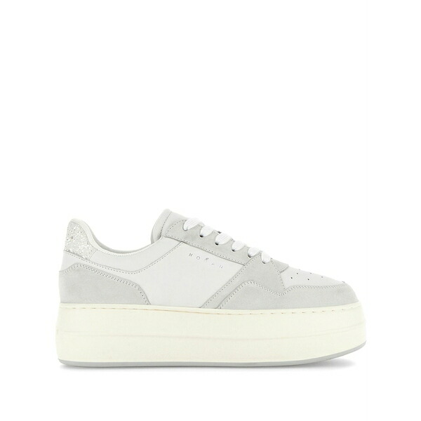 ホー鵞鳥 レディース スニーカー シューズ Flatform sneakers White
