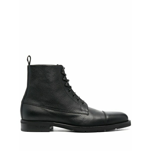 ボールディーニ メンズ ブーツ シューズ Leather ankle boots Black