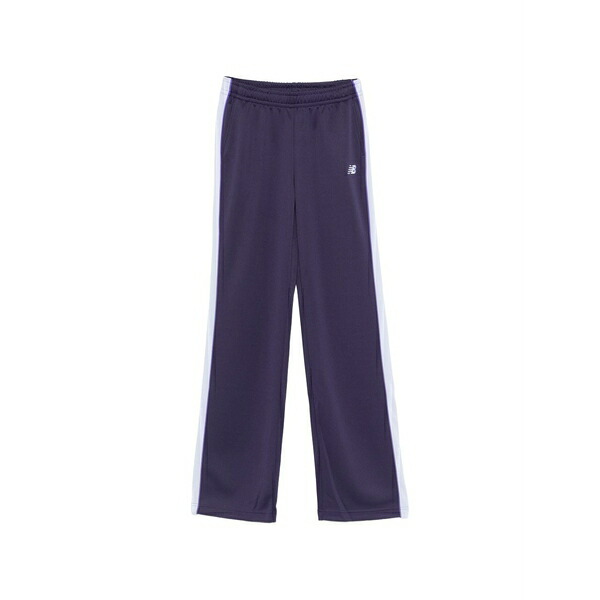 ニューバランス レディース カジュアルパンツ ボトムス Logo-embroidered trousers Purple|asty