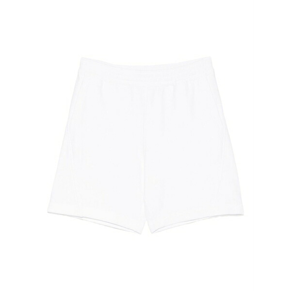 ジバンシー メンズ カジュアルパンツ ボトムス Elasticated-waistband cotton shorts White｜asty 91,190円