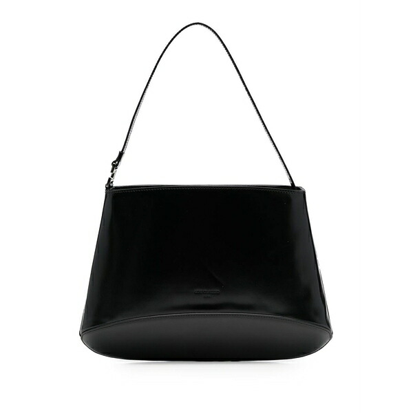 ロウ クラシック レディース ショルダーバッグ バッグ Leather shoulder bag Black