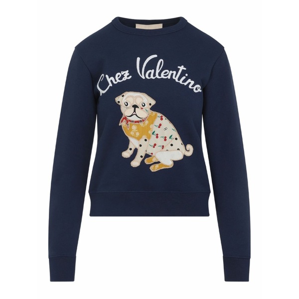 ヴァレンティノ ガラヴァーニ レディース 編み物\u0026スウェーター アウター Cotton sweater Blue