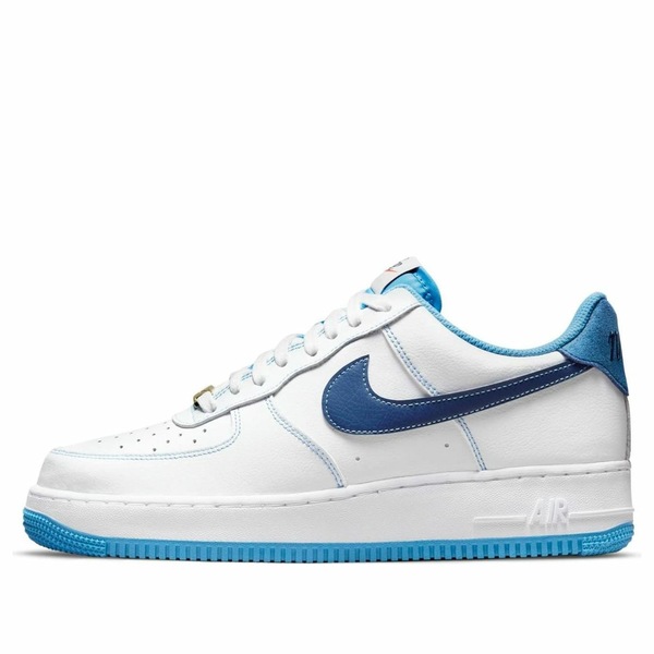 Nike ナイキ メンズ スニーカー  【Nike Air Force 1 \u002707 \u0027First Use - White University Blue\u0027 DA8478-100】  大きさ US_10(28.0糎)
