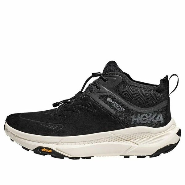 HOKA ONE ONE ホカオネオネ メンズ スニーカー  【HOKA ONE ONE Transport Chukka \u0027Black Alabaster\u0027 1155190-BKLB】  大いさ US_10(28.0珊) 靴-スニーカー-メンズ靴