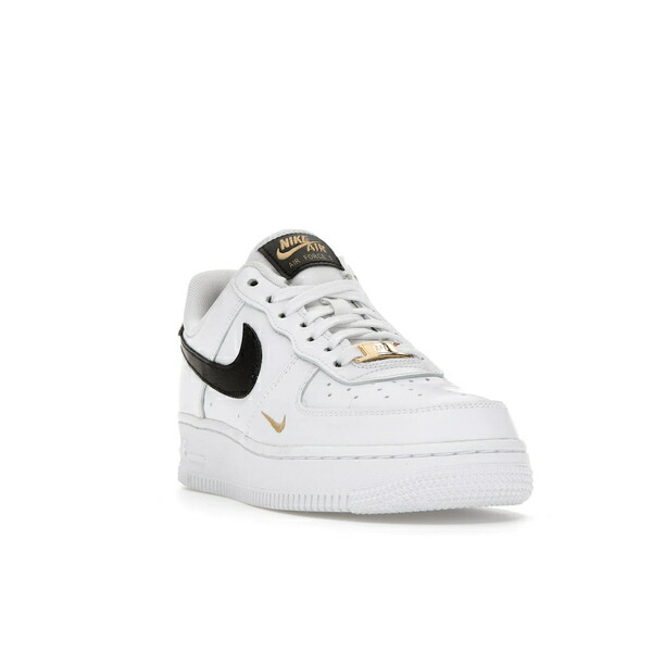 Nike ナイキ レディース Black White Mini サイズ スニーカー Gold US_11.5W(28.5cm) Swoosh レディース靴 Nike ナイキ メンズ スニーカー サイズ US_8(26.0cm) Metallic Gold Black