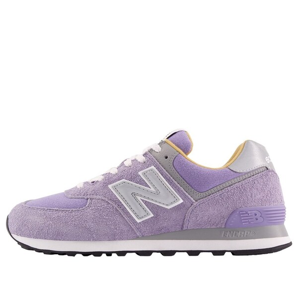New Balance ニュー平衡にする メンズ スニーカー  【New Balance 574 \u0027Black Mystic Purple\u0027 U574BGG】  大きさ US_12(30.0糎)